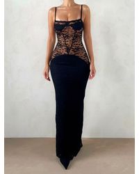 LemonLunar - The Lina Lace Maxi Dress - Lyst