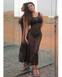 LemonLunar - The Tiana Mesh Dress - Lyst