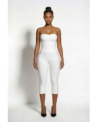 LemonLunar - The Yasmin Bandage Capri Pants - Lyst