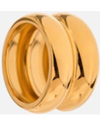 LemonLunar - 18K Plated Chunky Ring Certí X Lemonlunar - Lyst
