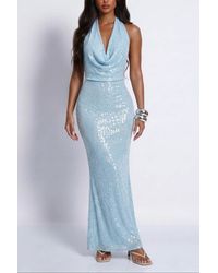 LemonLunar - The Salome Sequin Maxi Dress - Lyst