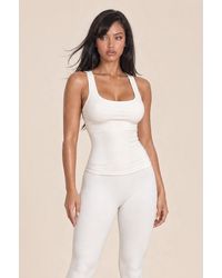 LemonLunar - The Square Neck Tank Top - Lyst