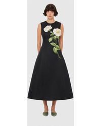 LEO LIN - Cleo Embellished Sleeveless Midi Dress - Lyst