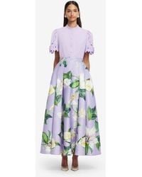 LEO LIN - Amelie Appliqué Shirt Top - Lyst