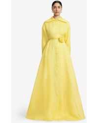 LEO LIN - Josephine Silk Gown - Lyst