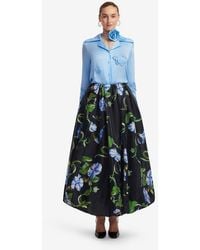 LEO LIN - Kristina Appliqué Silk Blouse - Lyst
