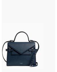 Le Tanneur - Emilie Medium Handbag With Double Flap - Lyst