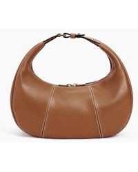 Le Tanneur - Kleine Hobo-Tasche Juliette Aus Genarbtem Leder - Lyst