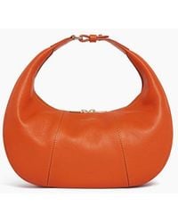 Le Tanneur - Kleine Hobo-Tasche Juliette Aus Genarbtem Leder - Lyst