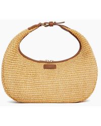 Le Tanneur - Kleine Hobo-Tasche Juliette Aus Glattleder - Lyst
