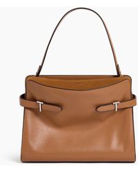 Le Tanneur - Große Emie Schultertasche Aus Glattem Leder Und Nubuk - Lyst