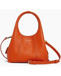 Le Tanneur - Mini-Handtasche Juliette Aus Genarbtem Leder - Lyst