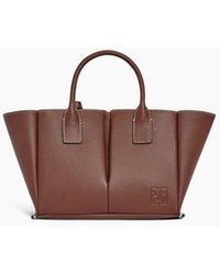 Le Tanneur - Kleine Elena-Handtasche Aus Genarbtem Leder - Lyst