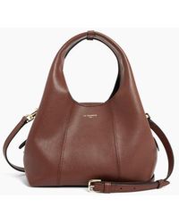 Le Tanneur - Kleine Handtasche Juliette Aus Genarbtem Leder - Lyst
