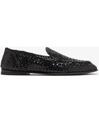 Dolce & Gabbana - Polished Goatskin Slippers - Lyst