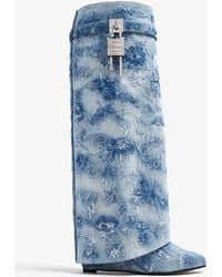 Givenchy - Shark Lock Pant Boots - Lyst
