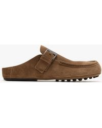 Tod's - Suede Mules - Lyst