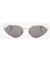 Celine - Wire Oval Sunglasses - Lyst