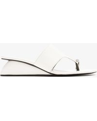Tory Burch - Pierced Wedge Sandals - Lyst