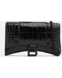 Balenciaga - Hourglass Chain Wallet - Lyst
