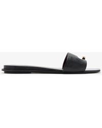 Tory Burch - Pierced Slide Sandals - Lyst