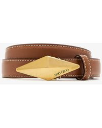 Jimmy Choo - Diamond Clasp Belt - Lyst