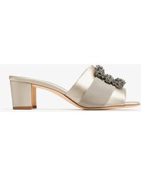Manolo Blahnik - Martamod Mules - Lyst