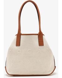 Hogan - Script Shopping Bag - Lyst