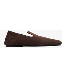 Bottega Veneta - Suede Slippers - Lyst