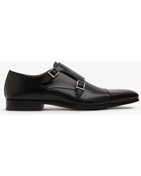 Magnanni - Leather Monk Strap Shoes - Lyst