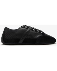 Givenchy - Perforated Slim Sneakers - Lyst
