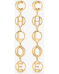 Chloé - The Script Earrings - Lyst