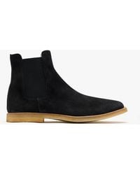 Common Projects - Suede Chelsea Boots - Lyst
