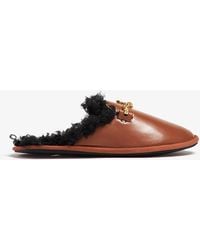 Stella McCartney - Ryder Backless Loafers - Lyst