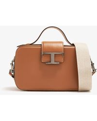 Tod's - Leather Mini Camera Bag - Lyst