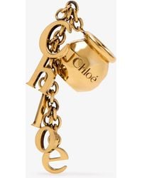 Chloé - Sphere Letters Bracelet Bag Charm - Lyst