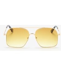 Le Specs - Civelle Aviator Sunglasses - Lyst