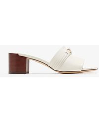 Tod's - T Timeless Leather Mules - Lyst