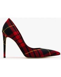 McQueen - Skull Tartan Pumps - Lyst