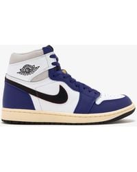 Nike - Air Jordan 1 High Retro Og 'Deep Royal' Sneakers - Lyst