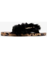 Dolce & Gabbana - X Havaianas Leopard Flip Flops - Lyst