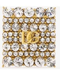 Dolce & Gabbana - Sartoria Rhinestone Brooch - Lyst