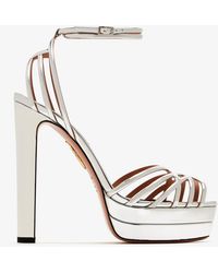 Aquazzura - Wild Dream Plateau 130 Sandals - Lyst