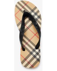 Burberry - Haze Flip Flops - Lyst