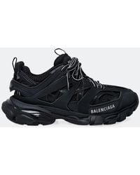 Balenciaga - Track Nylon And Mesh Trainers - Lyst