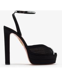 Aquazzura - Be Mine Plateau 130 Sandals - Lyst