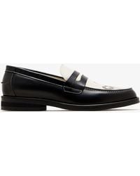 Duke & Dexter - Wilde Snake Penny Loafers - Lyst