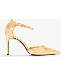 SCHUTZ SHOES - Pointed Ankle-Strap Pumps - Lyst