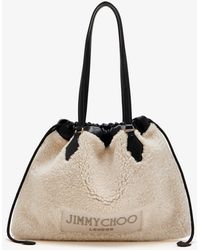 Jimmy Choo - Drawstring Medium Tote Bag - Lyst