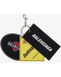 Balenciaga - Logo Keyring Charm - Lyst